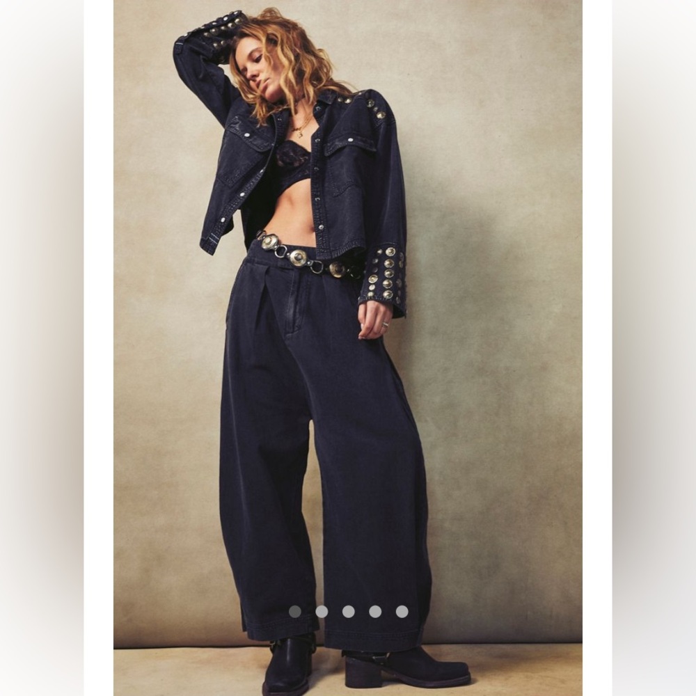 Free People Cool Harbor Wide-Leg Pants